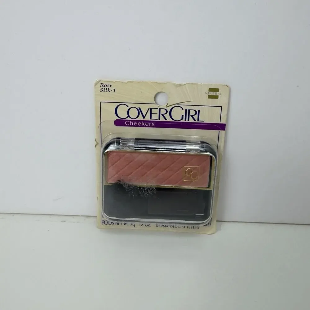Covergirl Checkers Blush 105 Rose Silk New Sealed W Applicator Facial Blush